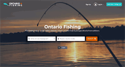 Desktop Screenshot of ontariofishing.com